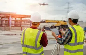 drones security industry