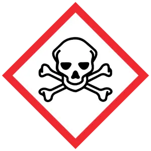 Acute toxicity symbol