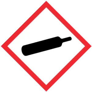 Compressed gas symbol