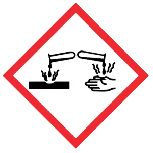 Corrosive symbol