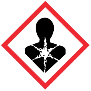 Serious health hazard symbol