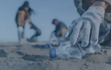 We Take Part In Yearly Beach Cleans To Keep Our Local Areas Clean